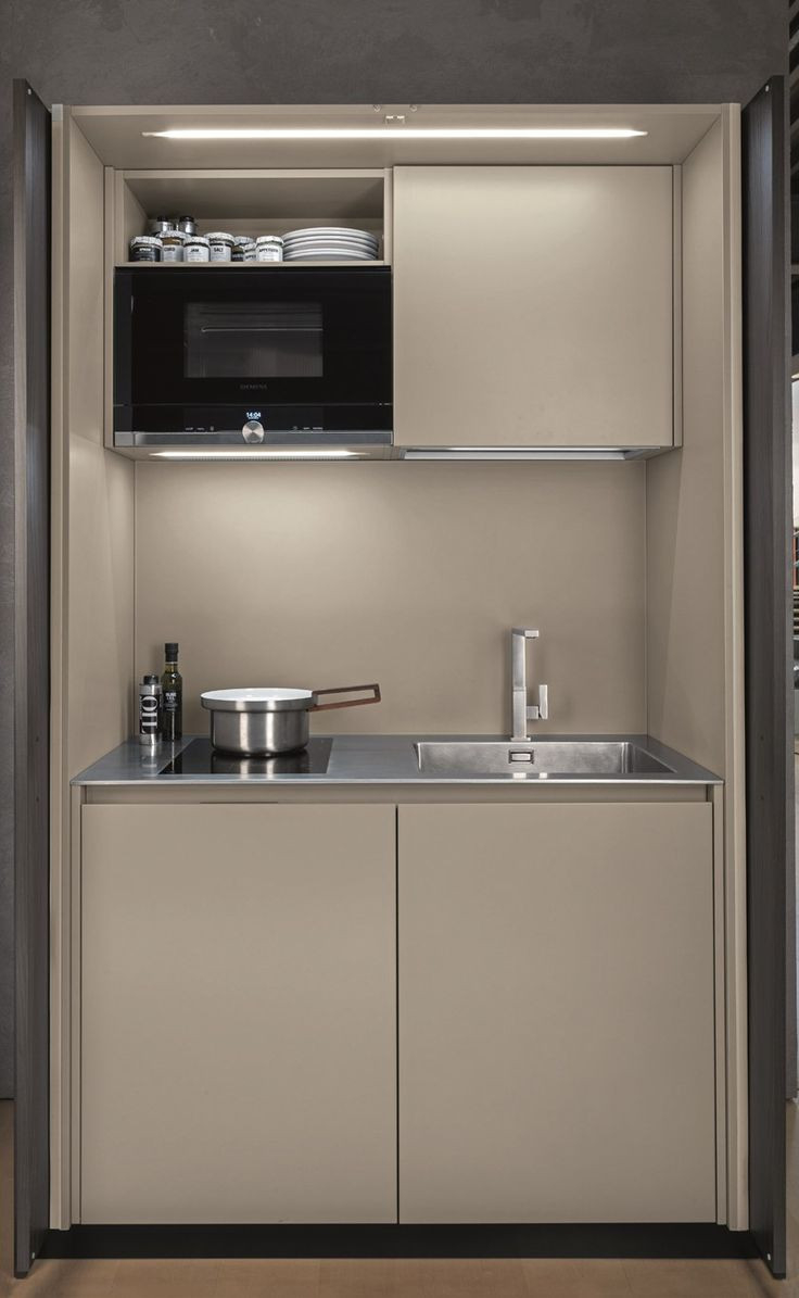 Cabinet Hideaway Mini Kitcheneuromobil | Design Roberto Gobbo